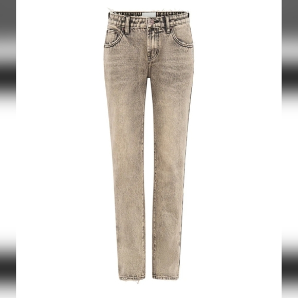NWT One Teaspoon Truckers Mid Waist Straight Leg Denim Jeans in Rust  32 $165 - Picture 7 of 16
